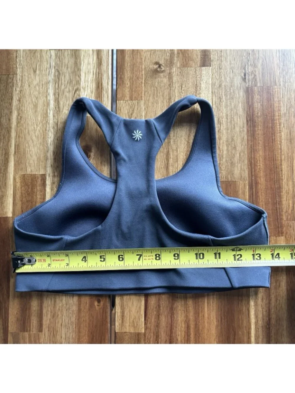 ATHLETA GIRL Gray Sports Bra Size 14 XL Gym Workout School Training‎ Sports